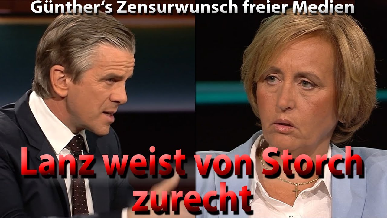 Wie Markus Lanz Beatrix von Storch (AfD) anlügt und warum er zuvor "investigativ" war