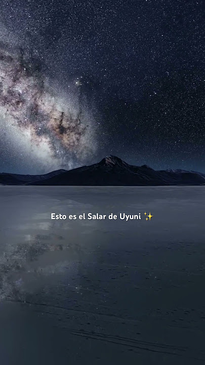 Timelapse de una noche en el Salar de Uyuni