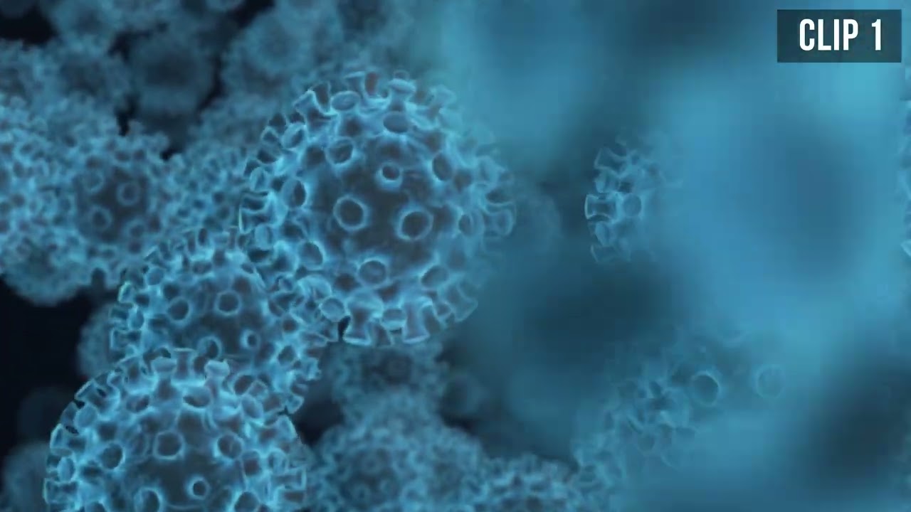 Virus Background - HD Stock Video