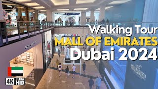 Mall of the Emirates 4K: Dubai Virtual Walking Tour!
