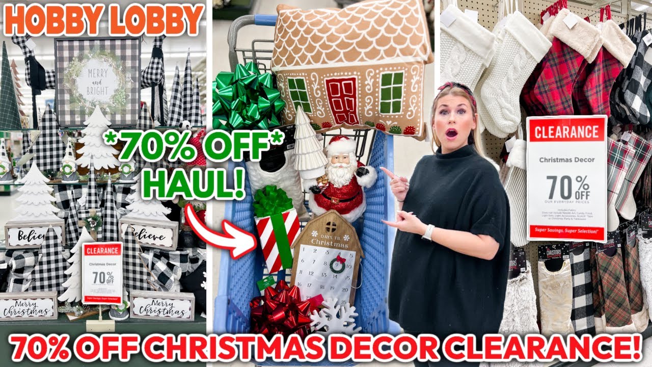 🚨 *SELLING FAST* 70% OFF HOBBY LOBBY CHRISTMAS DECOR 🚨