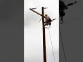 Lineman Climbing Power Lines ⚡ Extreme Electric Work
