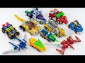 EngineBot Full Custom Tyranno MiniForce V Rangers Volt LegendKingV Transformation