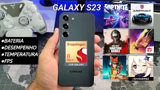 GALAXY S23 TESTE DE JOGOS 🔥📱