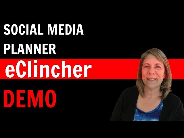 Social Media Planner (eClincher Tutorial)