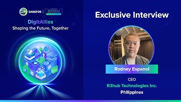 Voices of Collaboration from 2024 Sangfor Partner Summit: Rodney Espanol, R3hub Technologies