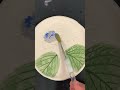 How to create a ceramic dish with a hydrangea flower vuvuceramics pottery clay watercolor art