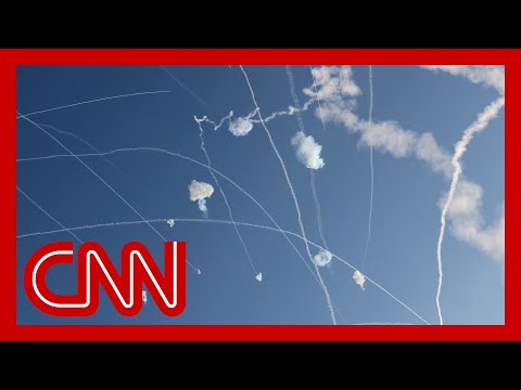 Watch as Iron Dome intercepts Hamas' rockets over CNN correspondent's head