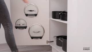 JosephJoseph Cupboard Pan Lid Storage