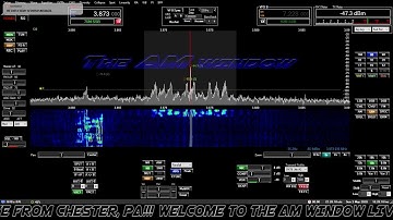 HiFI AM On Ham Radio From Philadelphia, PA Using Apache Labs ANAN SDR Tranceiver!!!