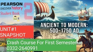The World Between Ancient Modern Times 500 1750 AD Full History Explained Pearson History