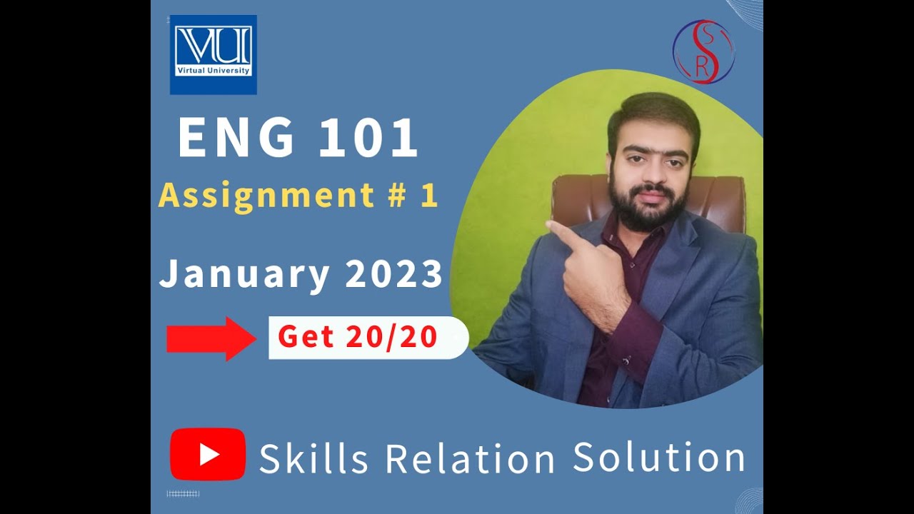 eng 101 assignment 1 solution 2023