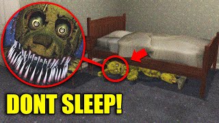 when you see this FNAF ANIMATRONIC under your bed, DON'T SLEEP!! (Five Nights at Freddy's)