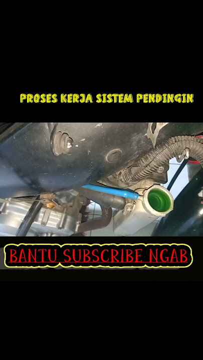 cara kerja air radiator saat mesin menyala #shorts #iipmotovlog #vixionold