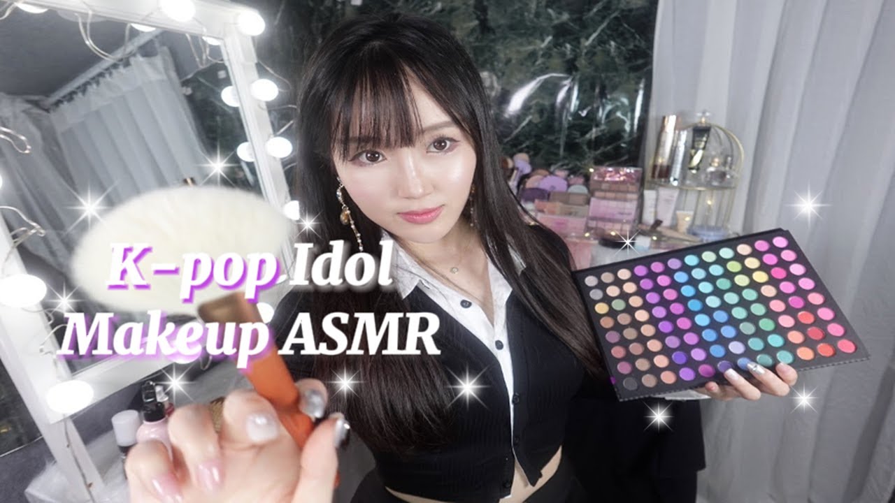 ASMR(Sub✔) K-POP Idol Backstage Makeup Studio Role play 1hour(Layered Sounds)