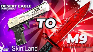 INSANE TRADES & FAST CASHOUTS ON SKINLAND! (Skinland Promo Code 2025)