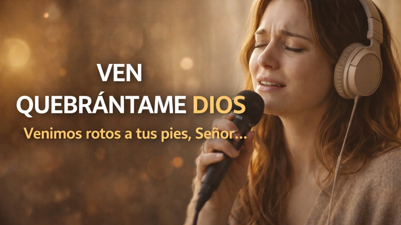 Ven Quebrántame Dios | Adoración Cristiana Profunda para Rendirse a Dios | Oración Cantada