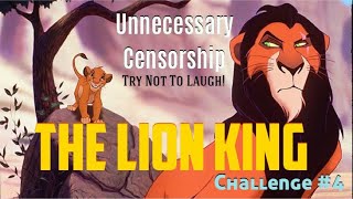 IT ALMOST GOT ME!!😎 Unnecessary Censorship: Try Not To Laugh The Lion King Challenge #4