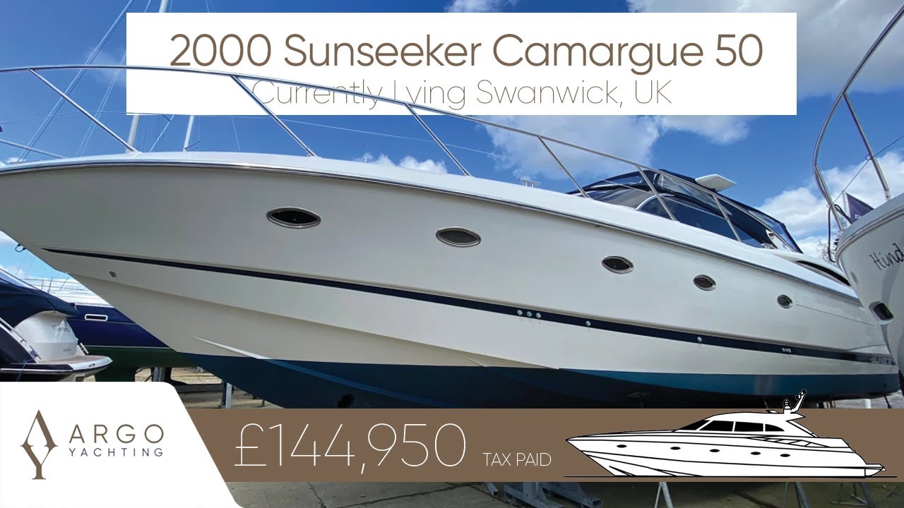 2000 Sunseeker Camargue 50 'Amana' FOR SALE Now in Swanwick, UK