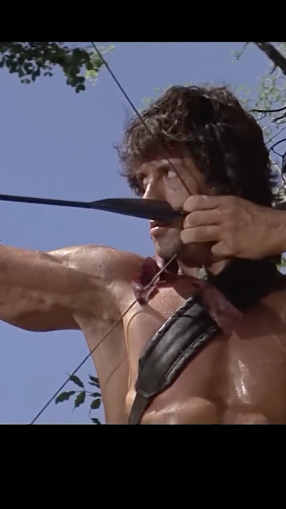 RAMBO: FIRST BLOOD PART II  - Explosive Arrow Scene - Sylvester Stallone #shorts