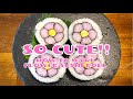 You can make flower sushi roll at home