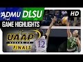 ADMU vs DLSU | Finals Game 1 | Game Highlights | UAAP 79 WV | May 2, 2017