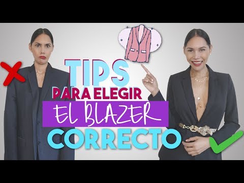 Video: Cómo Elegir El Blazer Perfecto - Moda Y Estilo