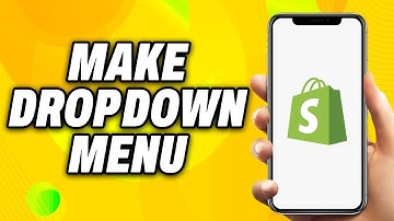 How To Make Drop Down Menu On Shopify (2025) - Quick Fix