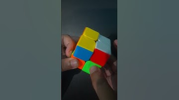 2x2 Parity Algorithm Be Like 🤦‍♂️#shorts #cubing