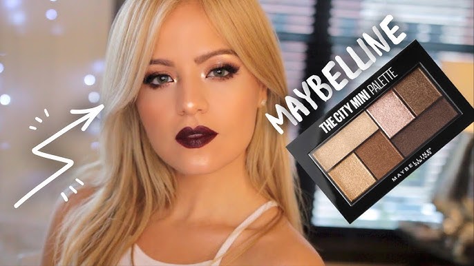 Maybelline the City Mini Palette YouTube Gold and Bronze | - Eyeshadow Tutorial