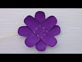Amazing Ribbon Flower Work - Hand Embroidery Flowers Design - Sewing Hacks - Easy Flower Making