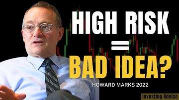 Howard Marks Destroys the Myth of High-Risk, High-Reward | Talks at GS 2022
