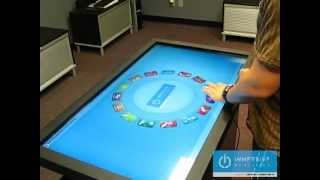 Custom Dimensional Communications Multi Touch Table