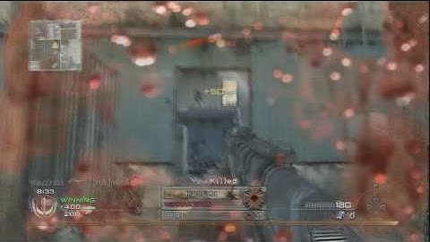 Modern Warfare 2 Free For All on Crash 30-5 (AK-47)