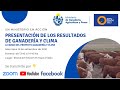 Presentación de los resultados de ganadería y clima