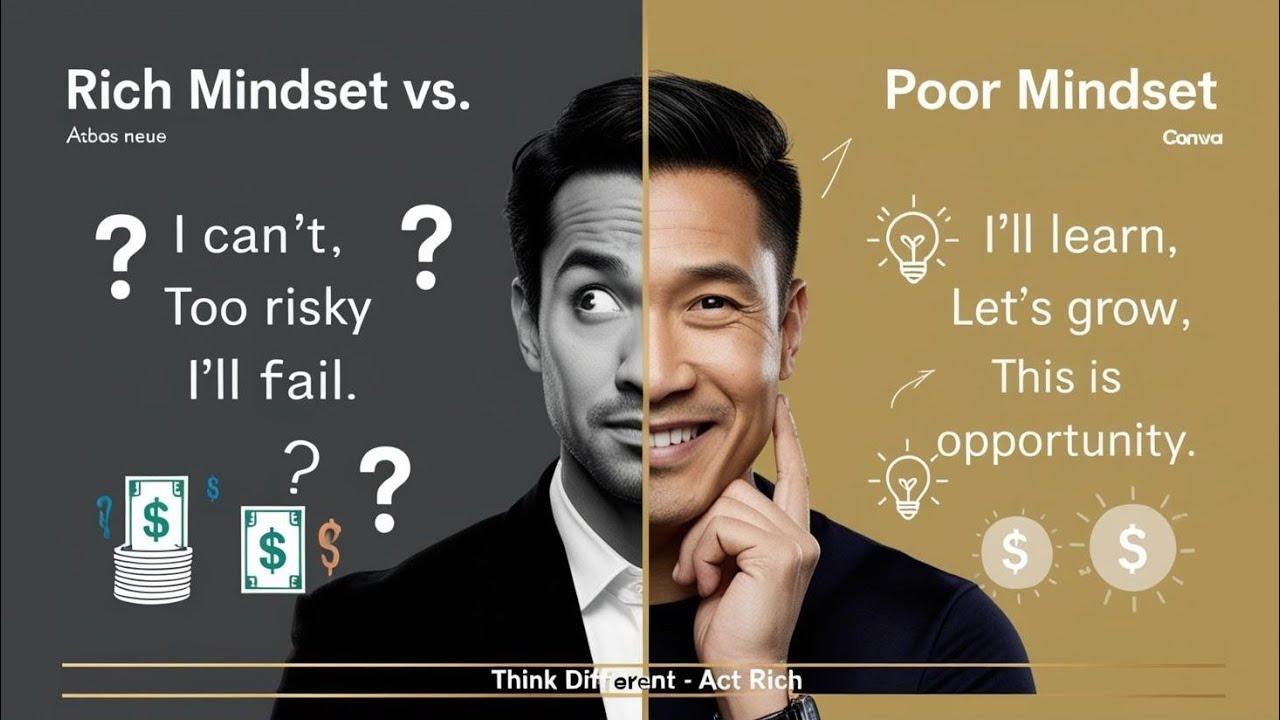 Rich vs Poor Mindset: How Successful People Think Differently - YouTube