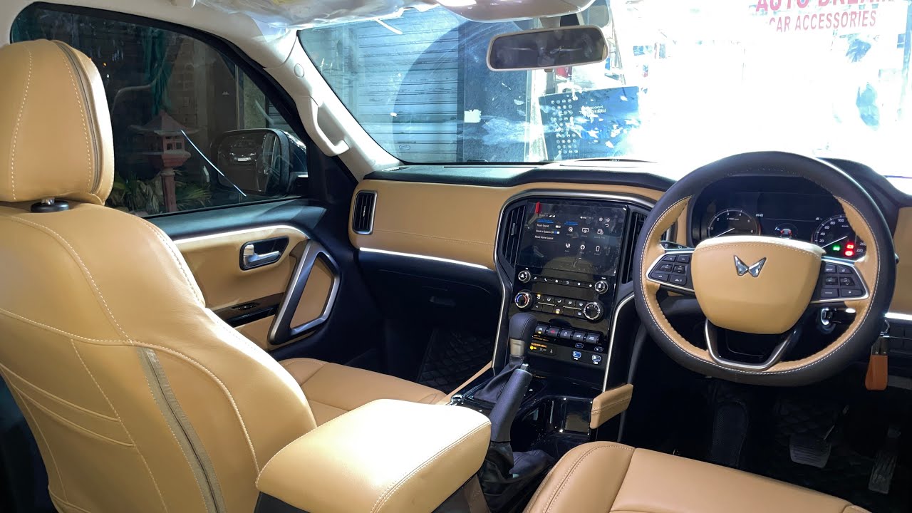 Volvo Style Interior in Scorpio N under ₹35000 | Mahindra Scorpio N ...