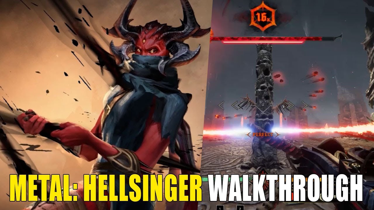 METAL HELLSINGER Walkthrough Gameplay Part 2 - INCAUSTIS BOSS (FULL GAME) 