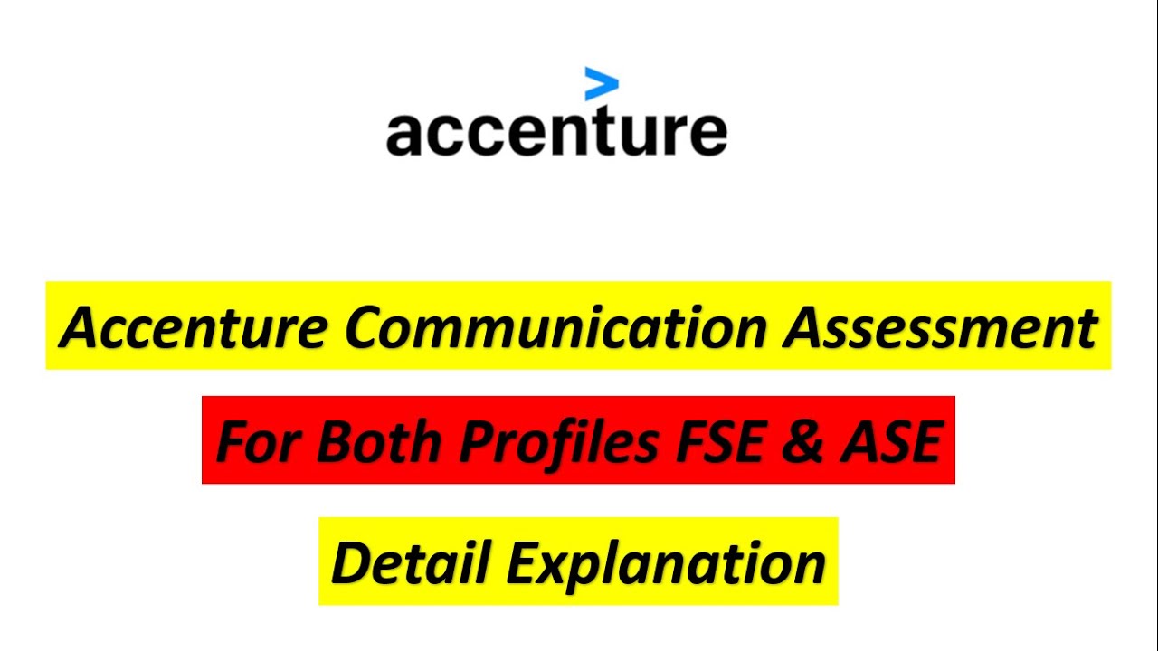 communication assignment in accenture