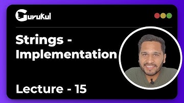 Lecture 15 | Master Strings in Programming with String Practice | C Programming By Girish Garg
