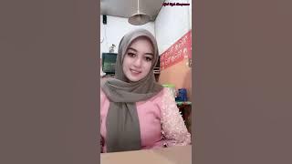 hijab live non meysa cantik gunung gede | hijab style mempesona