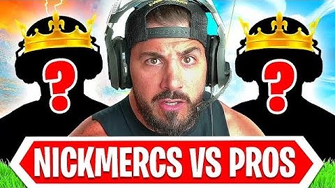 NICKMERCS VS. APEX PROS!