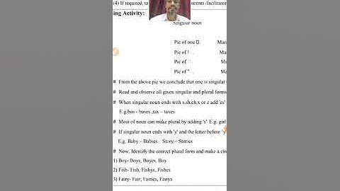 Std 7th English Bridge Course Activity no 20