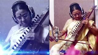 Heart melting piece of Charukesi Raag composed by Dilruba player Saroja chords