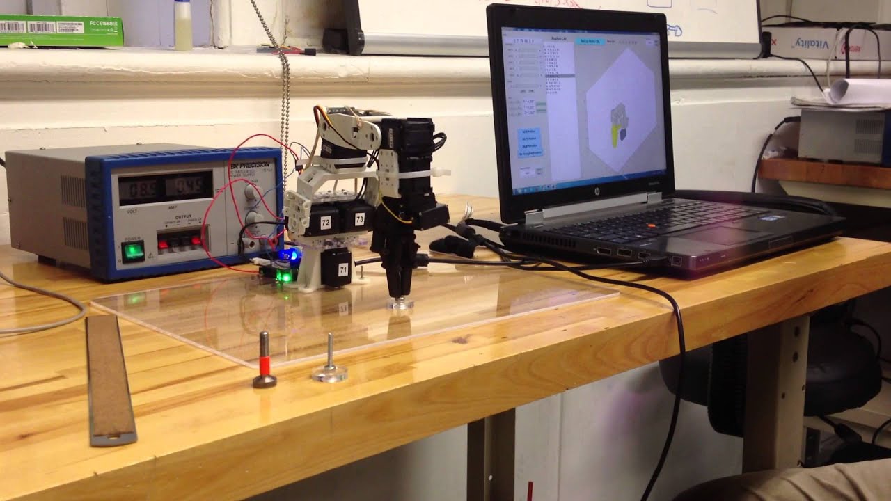 ME 598 Spring 2016, Lab 2 Part 3 C, Group D - YouTube