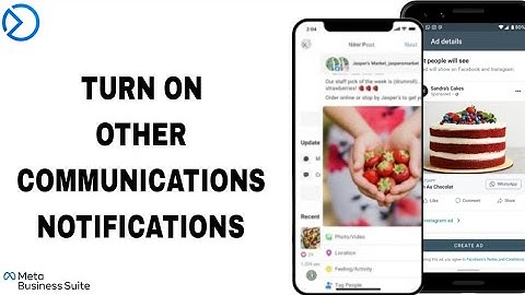 How To Turn On Other Communications Notifications On Meta Business Suite App
