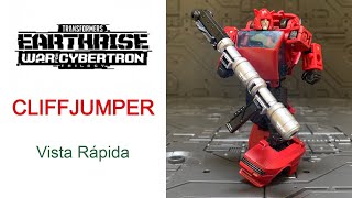 Vista Rápida Transformers War For Cybertron Earthrise WFC-E7 Deluxe Class Cliffjumper