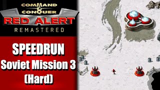 SPEEDRUN: Command and Conquer REMASTERED - Red Alert Soviet Mission 3 (Hard)