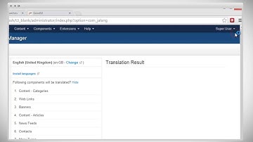 Joomla Tutorials - JA Multilingual Component