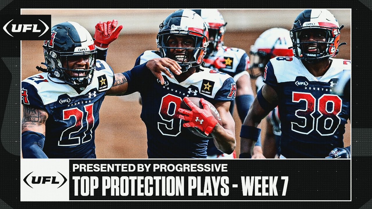 Top Protection Plays of Week 7 presented by Progressive | United ...